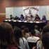 The seven seniors signed to play college athletics on Wednesday, April 16, 2014.