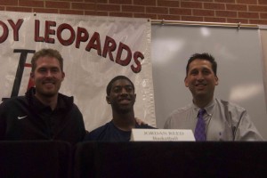 Jordan Reed, Coach Kauffman, and Coach Herema.