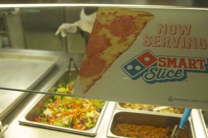 Domino's pizza will be delivered to the school on Mondays, Wednesdays, and Fridays for student purchase in the Italian line.