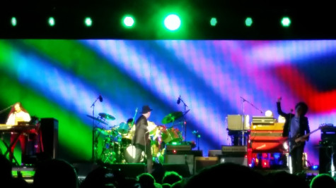 Beck brought the show to a close as the major headliner of the festival.