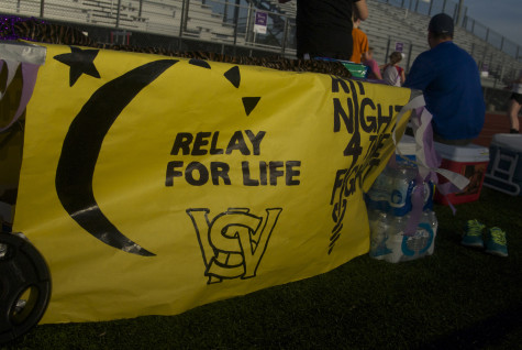 Students from all over the district participate in Relay for Life, including the students at Willow Springs Middle School on Friday, April 11, 2014