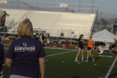 Survivors and people in the fight were invited to Relay for Life to experience it on Friday, April 11, 2014.