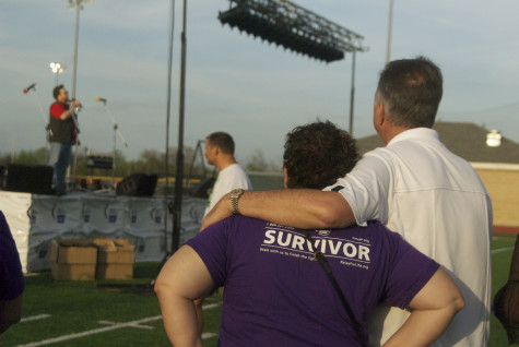 Survivors and people in the fight were invited to Relay for Life to experience it on Friday, April 11, 2014.