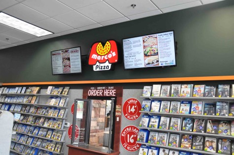 Family Video customers now have the option of also getting pizza, seeing that they've joined forces and offer both services. 